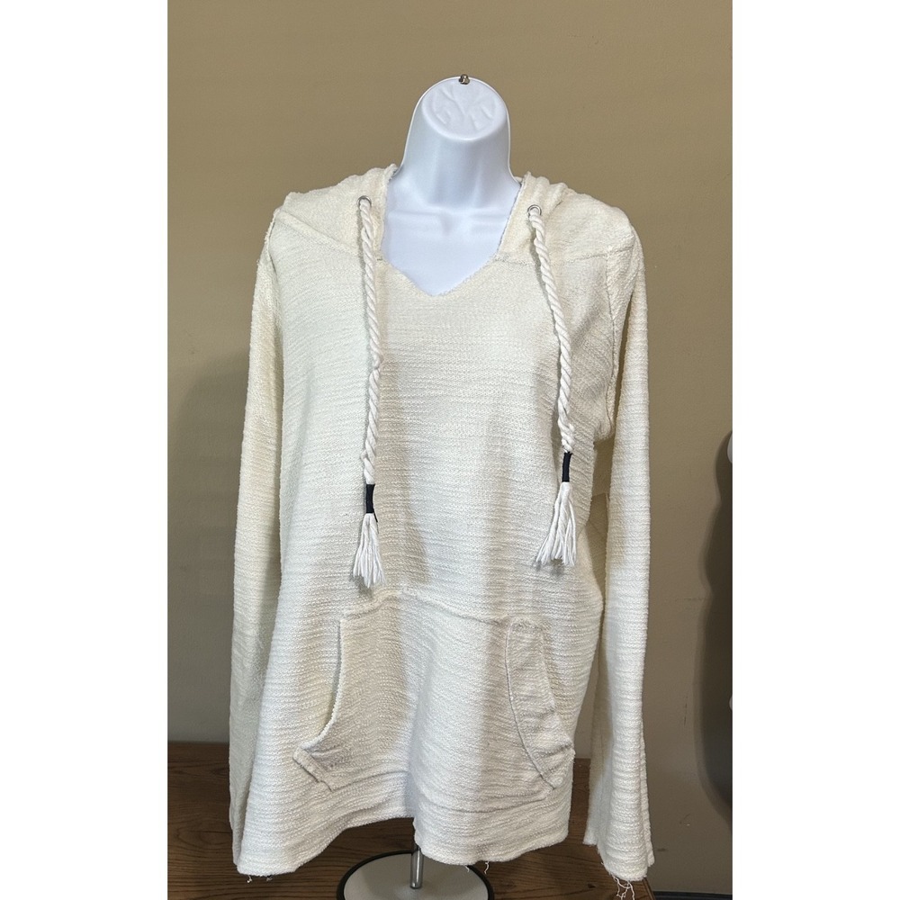 U.S. VINTAGE Womens‎ Sweatshirt Hoodie Pullover style: Size XL COLOR: OATMEAL